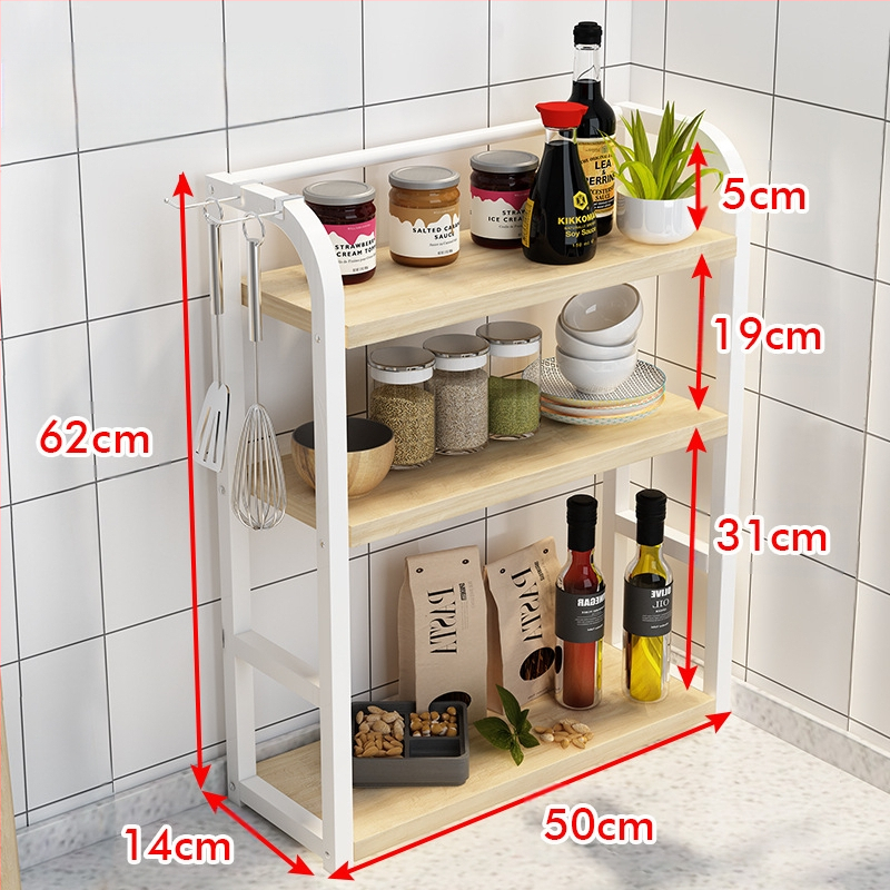 Köögimaitseainete hoiuriiul Multifunktsionaalne majapidamislaua hoiuriiul Maitseaineõli Soolakaste Äädikapliit Uus stiil