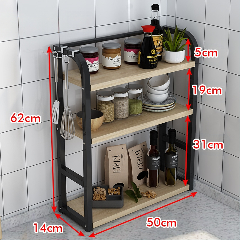 Köögimaitseainete hoiuriiul Multifunktsionaalne majapidamislaua hoiuriiul Maitseaineõli Soolakaste Äädikapliit Uus stiil