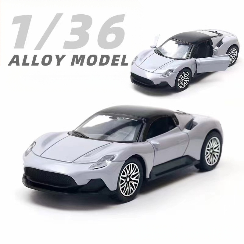 Παιδικό αυτοκίνητο Huili με προσομοίωση από κράμα σε σακούλα, παιχνίδι αυτοκινήτου 3 ετών για αγόρια, διασυνοριακά στολίδια χονδρικής