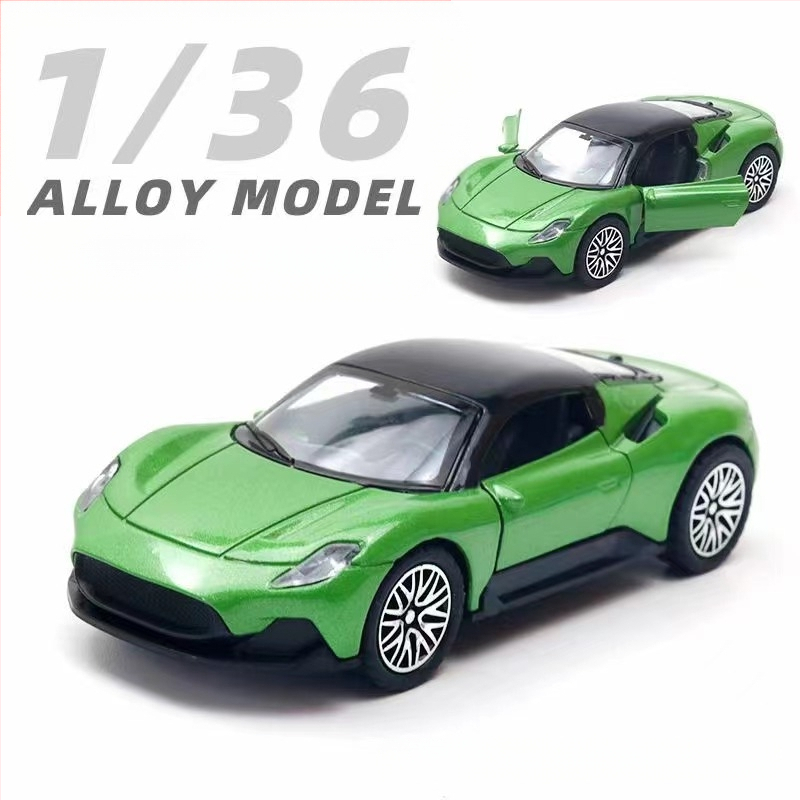 Παιδικό αυτοκίνητο Huili με προσομοίωση από κράμα σε σακούλα, παιχνίδι αυτοκινήτου 3 ετών για αγόρια, διασυνοριακά στολίδια χονδρικής