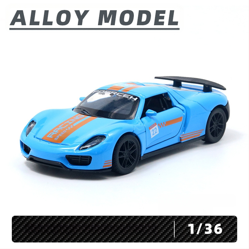 Παιδικό αυτοκίνητο Huili με προσομοίωση από κράμα σε σακούλα, παιχνίδι αυτοκινήτου 3 ετών για αγόρια, διασυνοριακά στολίδια χονδρικής