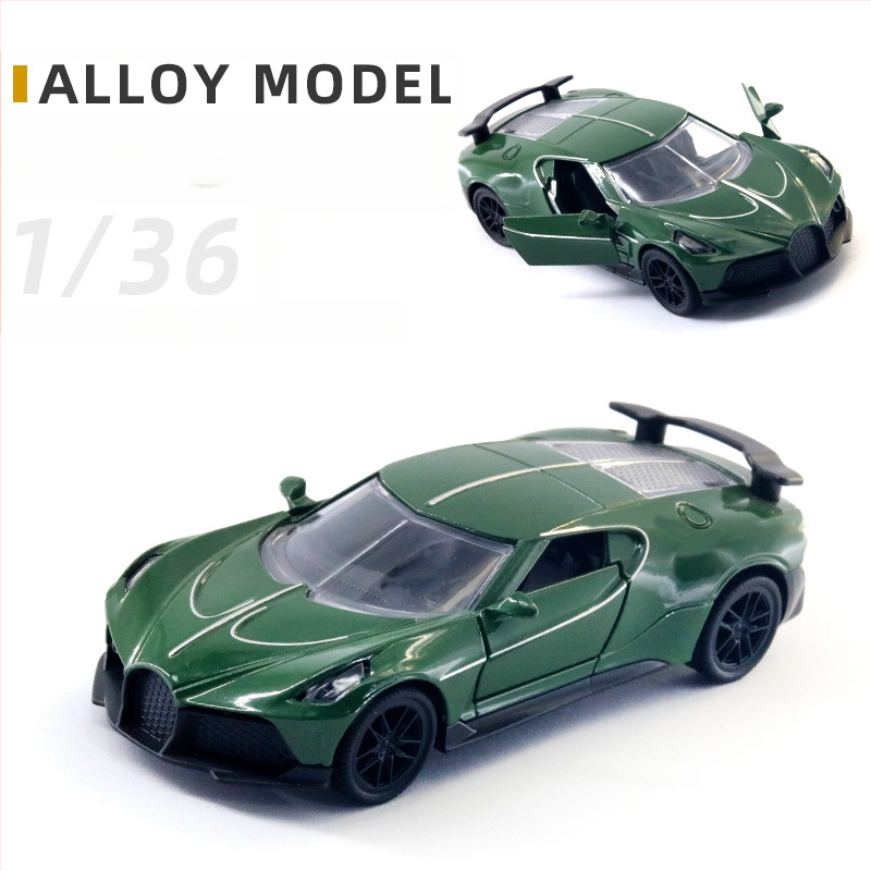 Παιδικό αυτοκίνητο Huili με προσομοίωση από κράμα σε σακούλα, παιχνίδι αυτοκινήτου 3 ετών για αγόρια, διασυνοριακά στολίδια χονδρικής