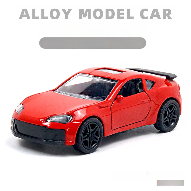 Παιδικό αυτοκίνητο Huili με προσομοίωση από κράμα σε σακούλα, παιχνίδι αυτοκινήτου 3 ετών για αγόρια, διασυνοριακά στολίδια χονδρικής