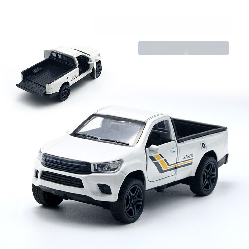 Παιδικό αυτοκίνητο Huili με προσομοίωση από κράμα σε σακούλα, παιχνίδι αυτοκινήτου 3 ετών για αγόρια, διασυνοριακά στολίδια χονδρικής