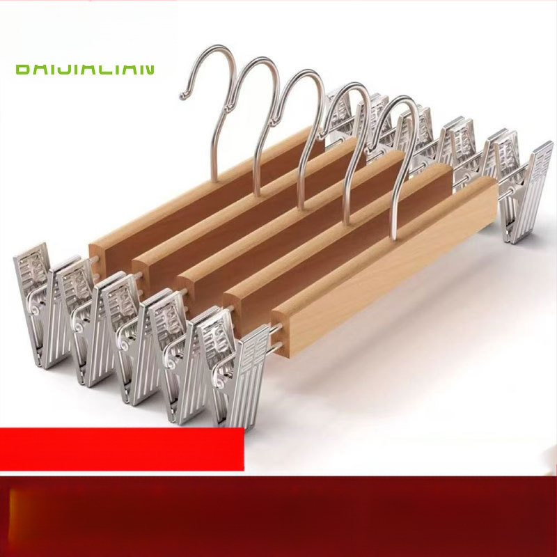 Medinių kelnių stovas, rąstas, antikvarinių kelnių segtukas, drabužių parduotuvė, viešbutis, namų apyvokos reikmenys, daugiafunkcinės besiūlės medinės kelnės, pakabinamos didmeninė prekyba