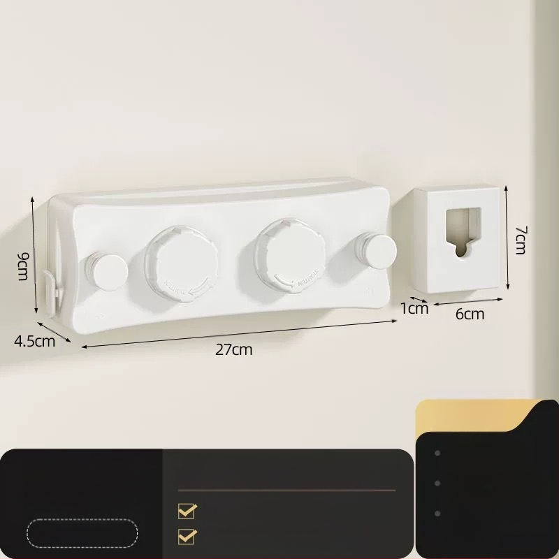 Nematoma skalbinių virvė patalpoje be perforatorių balkone nematoma ištraukiama drabužių džiovinimo artefaktas vonios kambario drabužių džiovyklės vielinė virvė