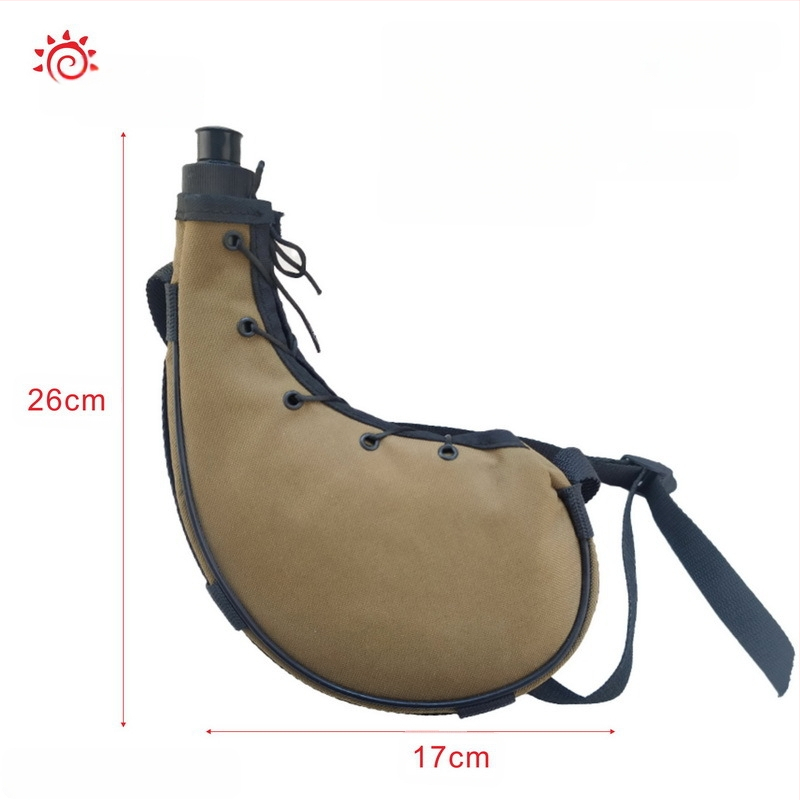 Välisportimiseks mõeldud kamuflaaž-veekeetja vöökohale kinnitatav veekeetja, rippuv kaasaskantav kõrbeveekeetja, sõjaväe väljaõppe taktikalise väljaõppe veekeetja