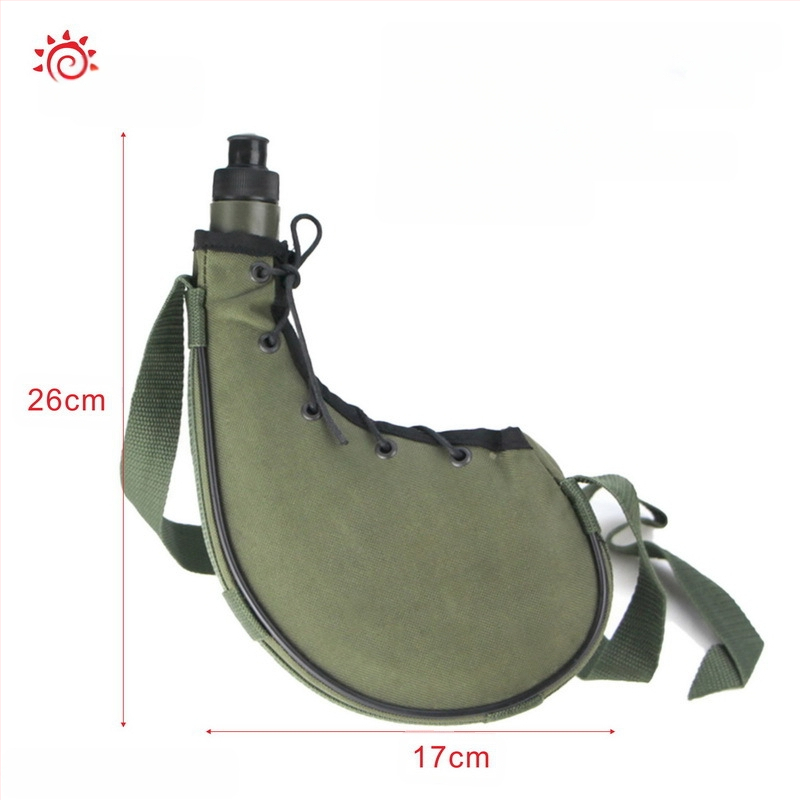 Välisportimiseks mõeldud kamuflaaž-veekeetja vöökohale kinnitatav veekeetja, rippuv kaasaskantav kõrbeveekeetja, sõjaväe väljaõppe taktikalise väljaõppe veekeetja