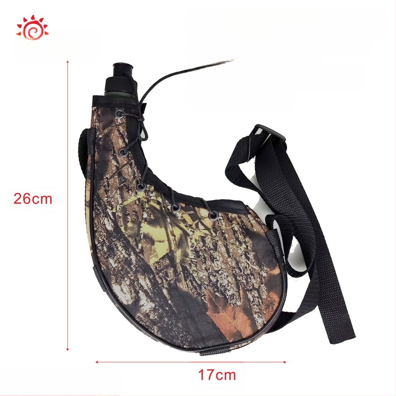 Välisportimiseks mõeldud kamuflaaž-veekeetja vöökohale kinnitatav veekeetja, rippuv kaasaskantav kõrbeveekeetja, sõjaväe väljaõppe taktikalise väljaõppe veekeetja