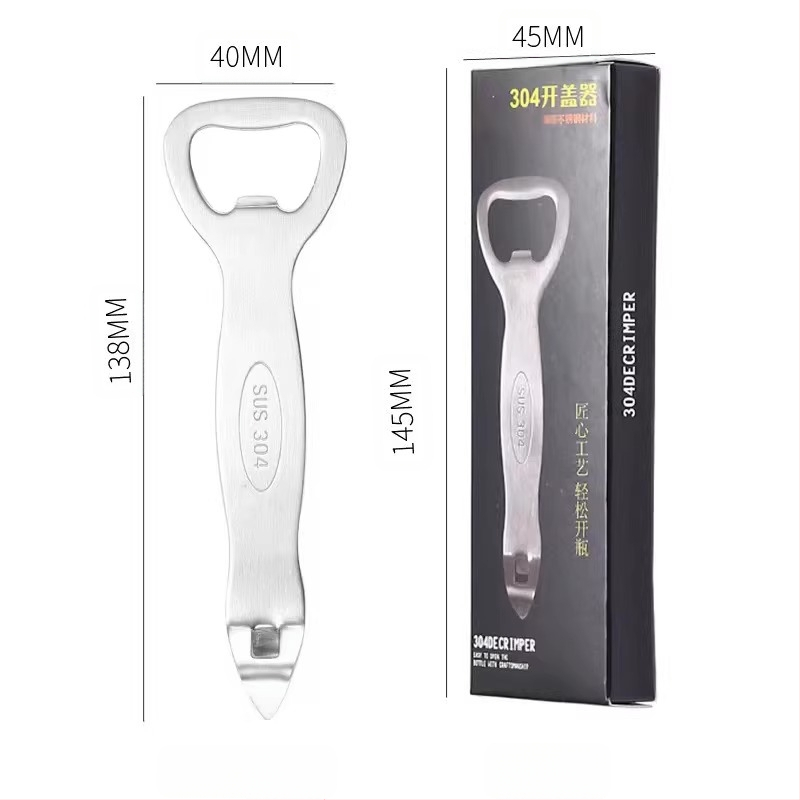 304 отварачка за бутилки, отварачка за вино, комплект за отварачка за вино, бира, многофункционална домакинска, европейска отварачка за бутилки за устна кухина, течна, лъскава