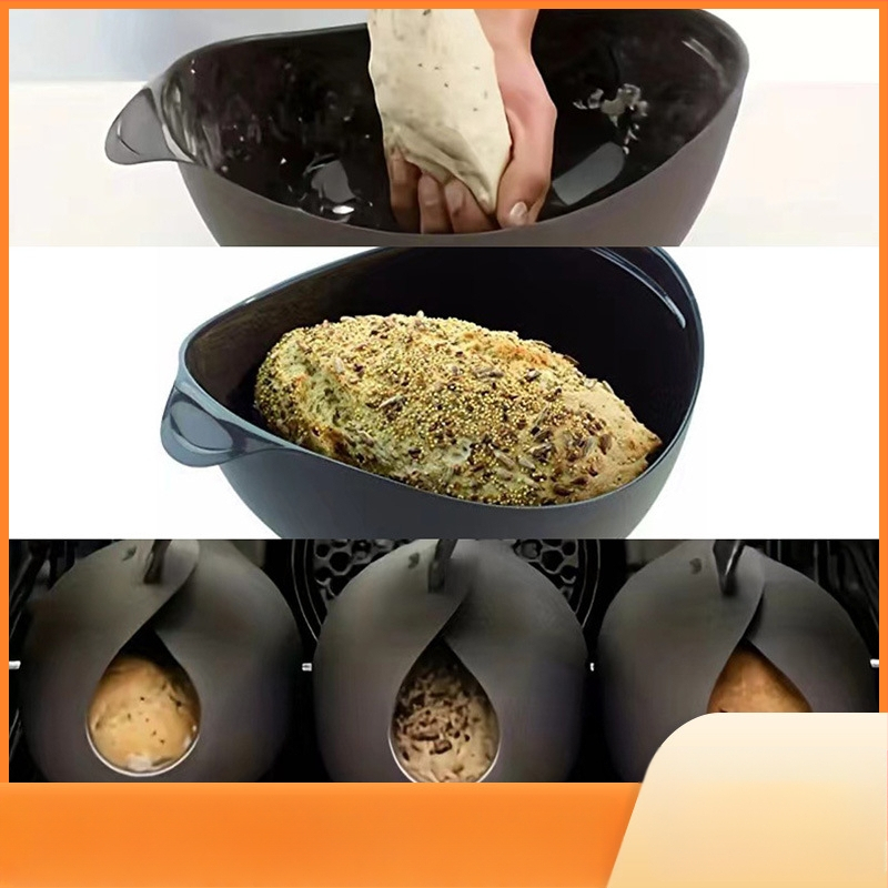 Radoša daudzfunkcionāla silikona maizes cepšanas ierīce, silikona dārzeņu tvaicētājs, silikona maizes cepšanas panna, silikona tosteris