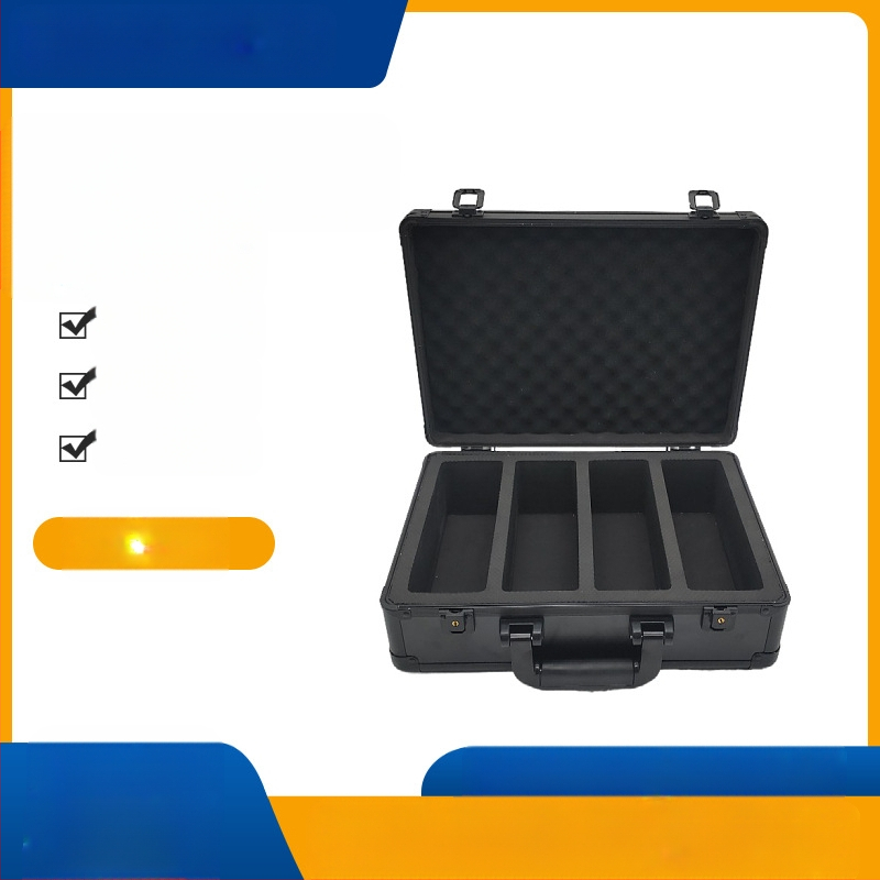 Nešiojama užrakinama kortelių dėžutė iš aliuminio lydinio kortelių dėžutės, PSA įvertinimo kortelės, žvaigždės formos kortelių laikymo dėžutė, stipri magnetinė kortelė, plytų dėžutė