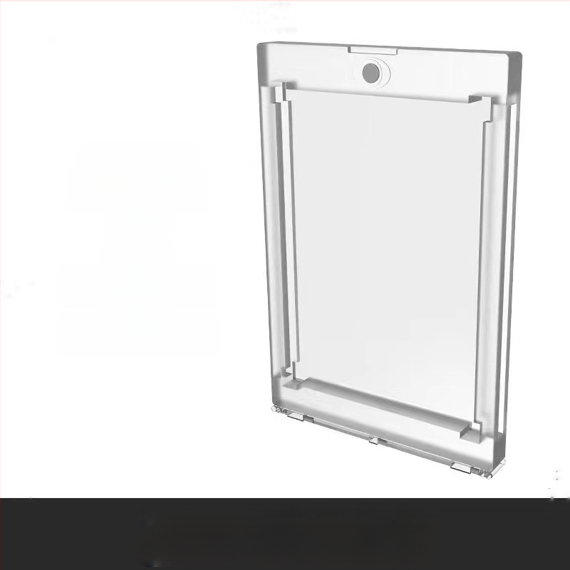 Nešiojama užrakinama kortelių dėžutė iš aliuminio lydinio kortelių dėžutės, PSA įvertinimo kortelės, žvaigždės formos kortelių laikymo dėžutė, stipri magnetinė kortelė, plytų dėžutė