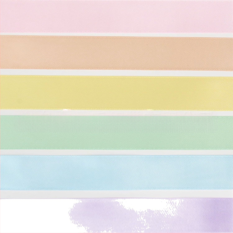 Dvipusis storas poliesterio kaspinas iš dvipusio kostiumo, puokštės dovanų dėžutės pakavimo kaspinas, rankų darbo, „pasidaryk pats“ plaukų aksesuarai, Sade medžiaga