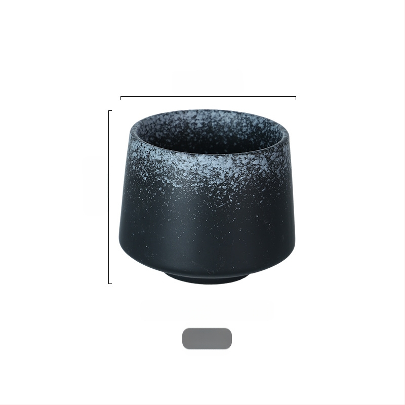 Piiriülene Amazoni keraamiline lauanõu 200ml kohvitass Põhjamaade stiilis kaasaskantav tass loominguline tass teetass LOGO-ga