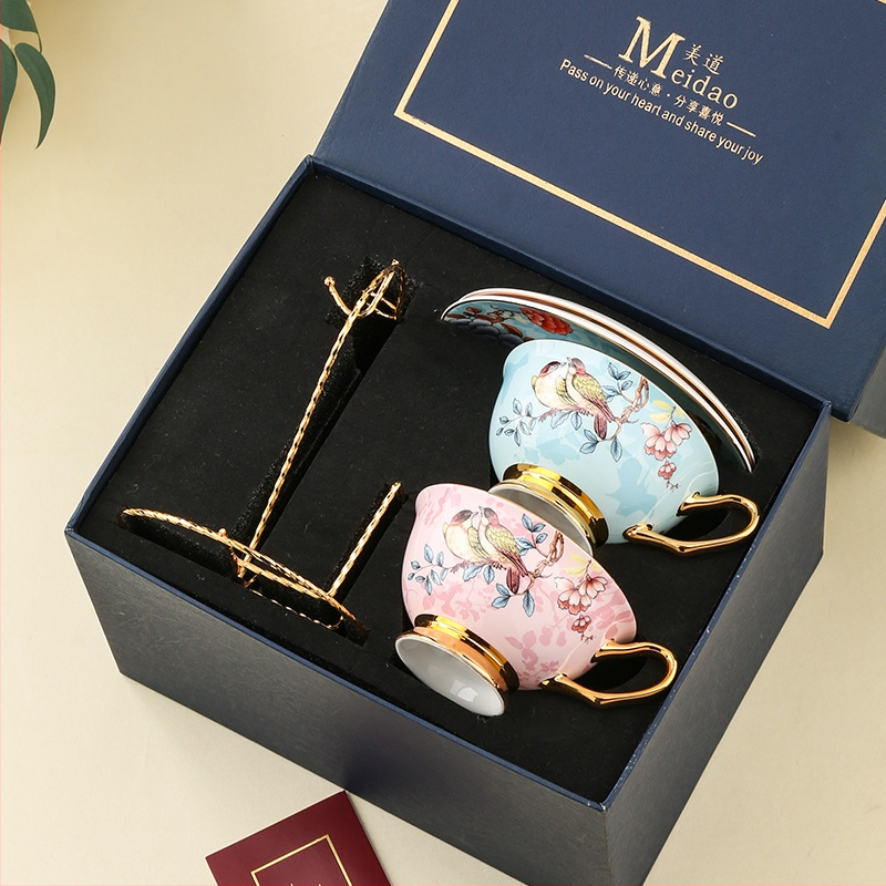 „Meidao Alpine Sparrow“ kavos puodelis, aukščiausios klasės, išskirtinis poros puodelių rinkinys, geriausio draugo gimtadienio vestuvių dovana