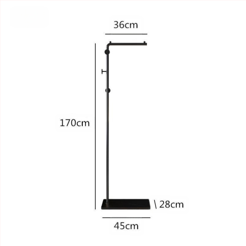 Pakabinamas stelažas, laikiklis, pakabinamas stelažas, buitinis metalinis grindų stovas, geležis