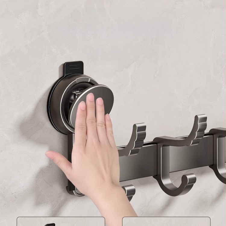 Siurbimo puodelio formos drabužių kabliukas Eilinis kabliukas Tualetinio rankšluosčio pakabinimas Nepraduriamas rankšluosčių stovas Galiniai durų kabliukai Vonios kambario daiktų laikymo kabliukai Įėjimas