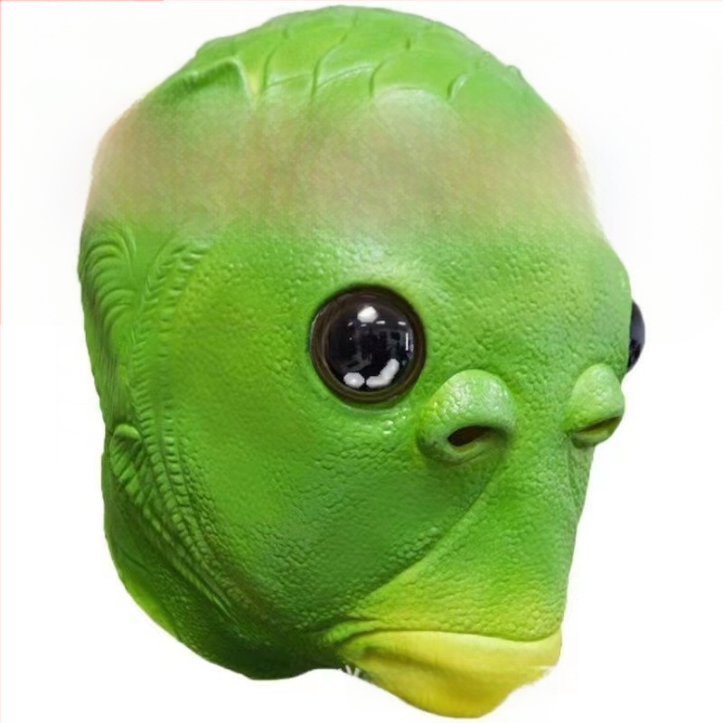 Εργοστάσιο Halloween cosplay Αστείο κεφάλι ζώων Αστεία μάσκα Γλυπτική άμμου Κούνημα Αστεία στηρίγματα Cross Border