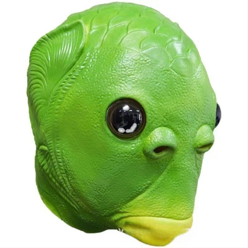 Εργοστάσιο Halloween cosplay Αστείο κεφάλι ζώων Αστεία μάσκα Γλυπτική άμμου Κούνημα Αστεία στηρίγματα Cross Border