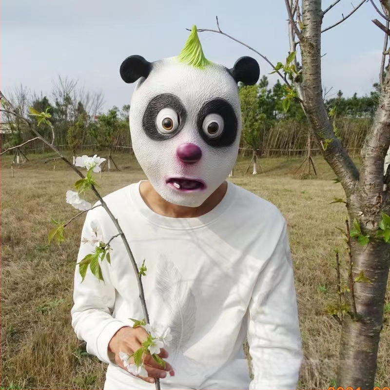 Εργοστάσιο Halloween cosplay Αστείο κεφάλι ζώων Αστεία μάσκα Γλυπτική άμμου Κούνημα Αστεία στηρίγματα Cross Border