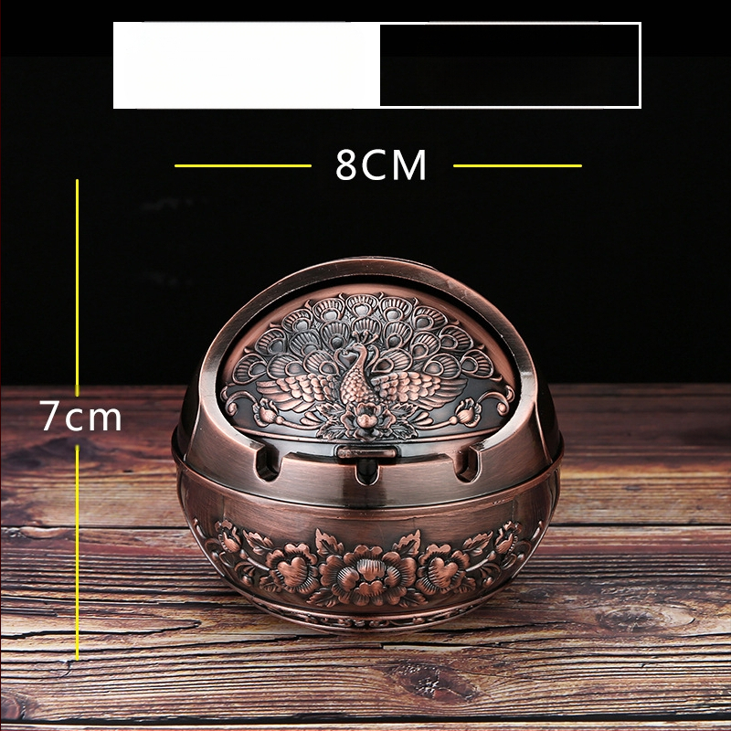 „Ma to Chenggong“ peleninė, namų svetainė, kūrybinga, suasmeninta tendencija, su dangteliu, apsaugančia nuo lakiųjų pelenų, dūmų skonio peleninės papuošimais