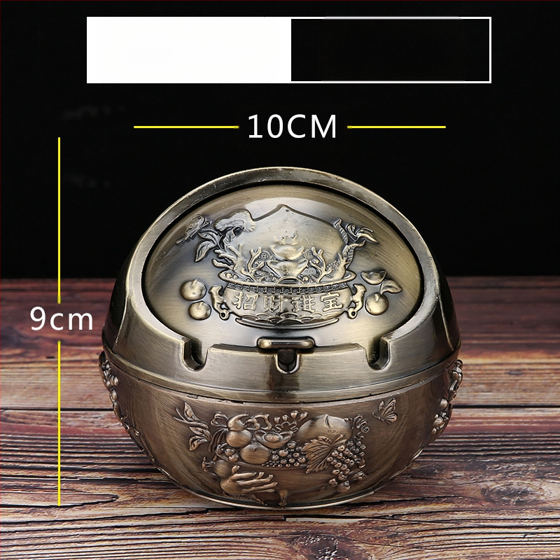 „Ma to Chenggong“ peleninė, namų svetainė, kūrybinga, suasmeninta tendencija, su dangteliu, apsaugančia nuo lakiųjų pelenų, dūmų skonio peleninės papuošimais