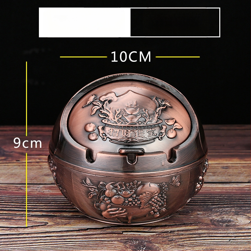 „Ma to Chenggong“ peleninė, namų svetainė, kūrybinga, suasmeninta tendencija, su dangteliu, apsaugančia nuo lakiųjų pelenų, dūmų skonio peleninės papuošimais