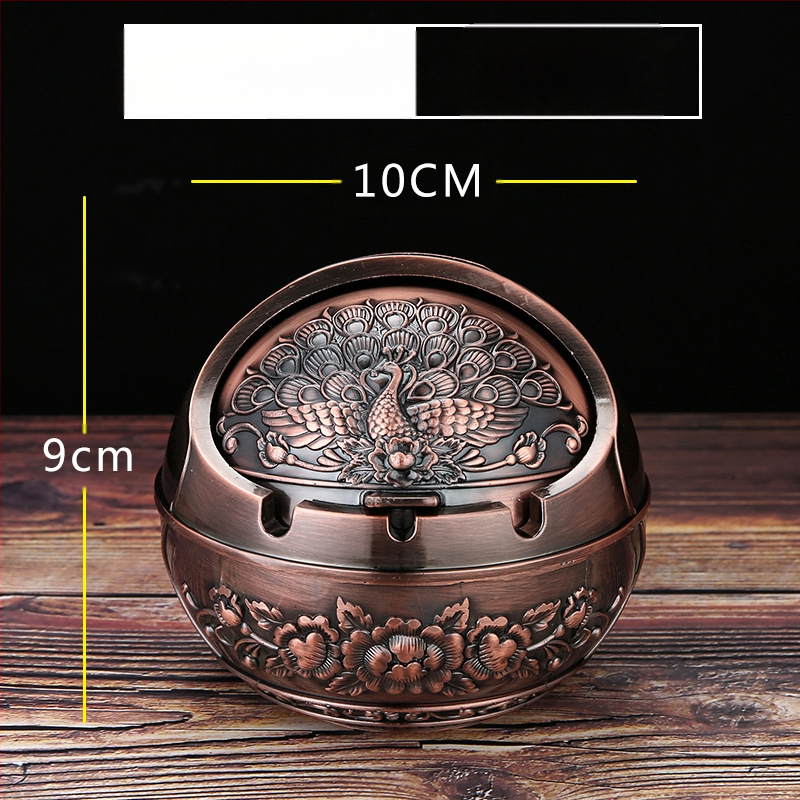 „Ma to Chenggong“ peleninė, namų svetainė, kūrybinga, suasmeninta tendencija, su dangteliu, apsaugančia nuo lakiųjų pelenų, dūmų skonio peleninės papuošimais