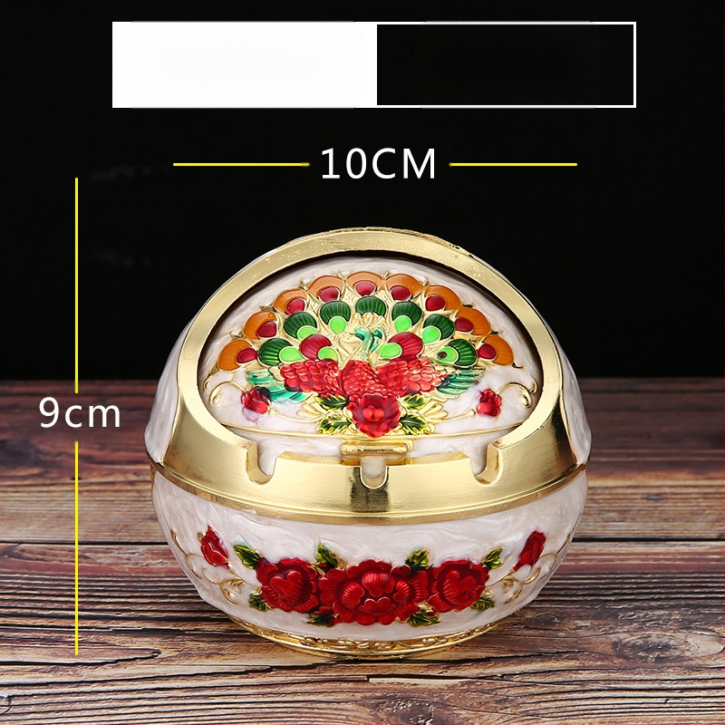 „Ma to Chenggong“ peleninė, namų svetainė, kūrybinga, suasmeninta tendencija, su dangteliu, apsaugančia nuo lakiųjų pelenų, dūmų skonio peleninės papuošimais