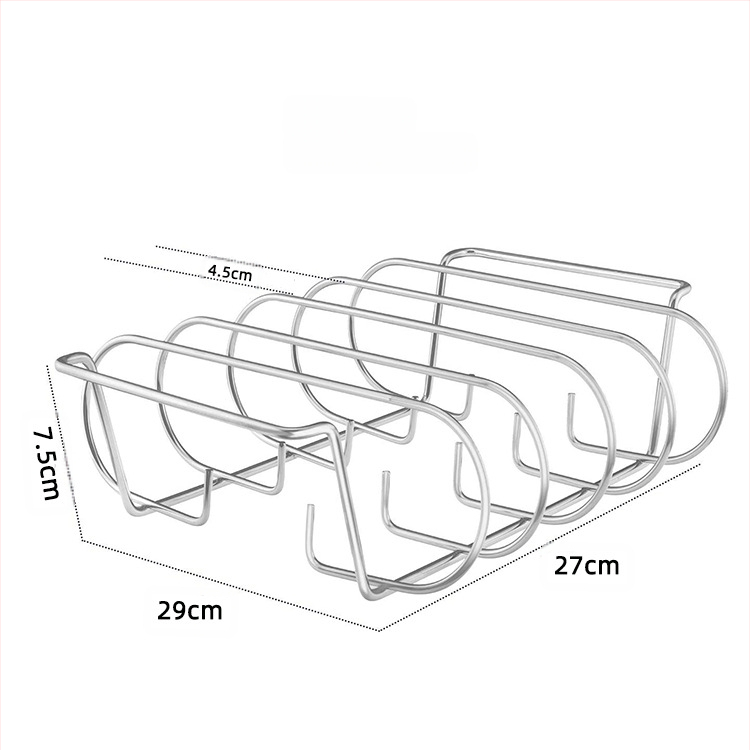 Roostevabast terasest grillitud veiseliha ribide resti, grilliresti, grillitud kanaresti, grillitud steigi ja lamba ribide resti, BBQ grilli resti tootja