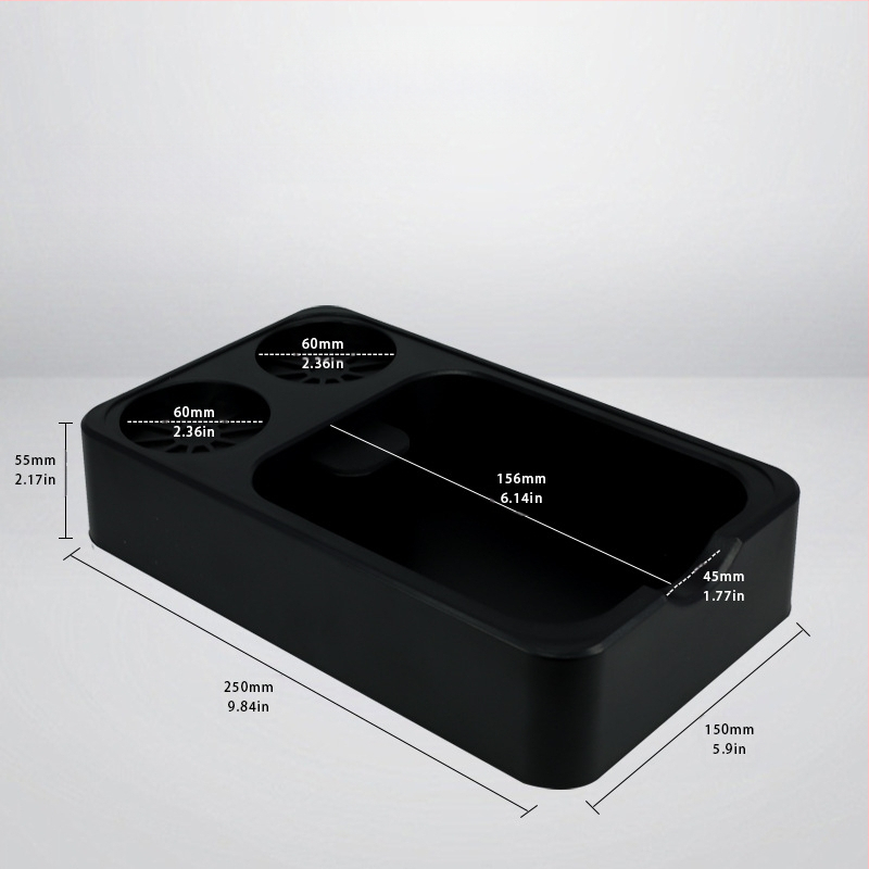 Kohvi multifunktsionaalne sakkikarp, uus Itaalia ABS-ist hoiustamisseadme käepidemega hoiukarp