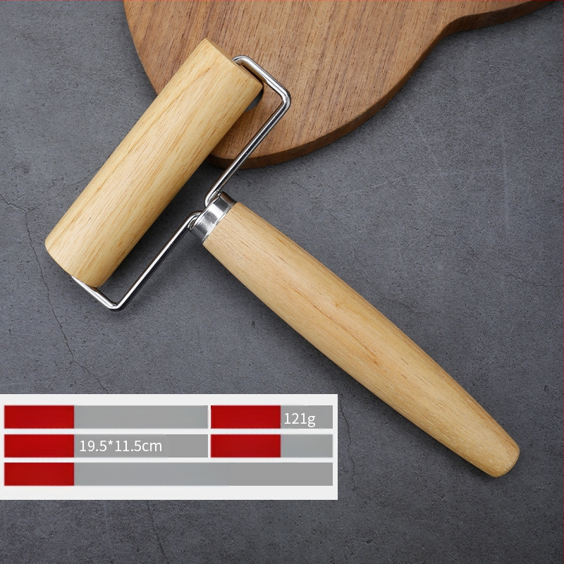 Medžio masyvo kočėlas, koldūnų pagaliukas, kepimo įtaisai, medinis kočėlas, koldūnų oda, buitiniai virtuvės įtaisai