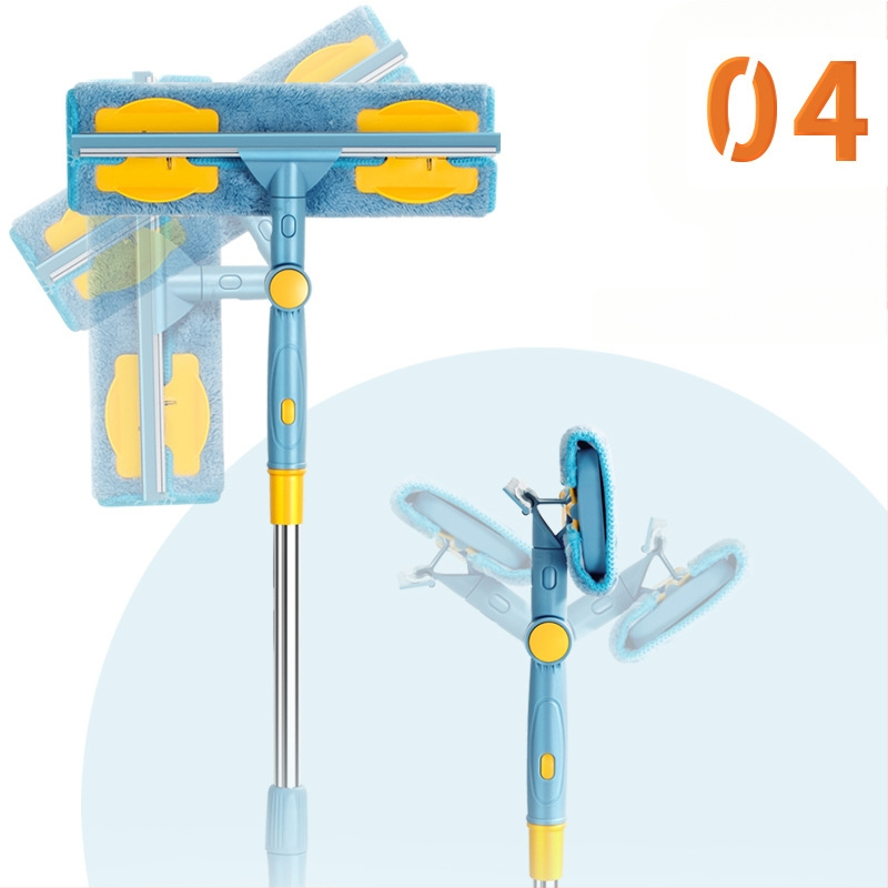 Buitinis stiklo valymo artefaktas Langų valymas Aukštybinių langų valymo šepetys Teleskopinis strypas Šluotos valymo įrankis