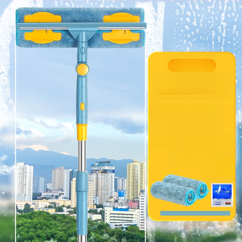 Buitinis stiklo valymo artefaktas Langų valymas Aukštybinių langų valymo šepetys Teleskopinis strypas Šluotos valymo įrankis