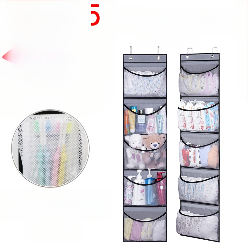 Temu uued viie sektsiooniga klapiga taskuga püksid Intimates hoiustamiseks ja korraldamiseks suur 5 sektsiooniga lausriidest riputuskott