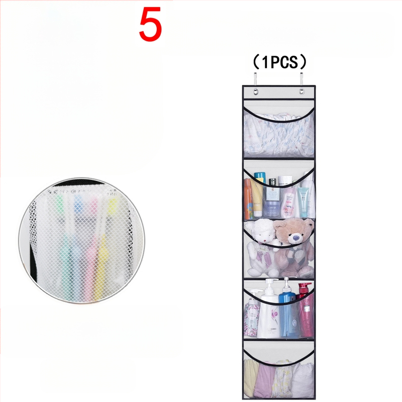 Temu uued viie sektsiooniga klapiga taskuga püksid Intimates hoiustamiseks ja korraldamiseks suur 5 sektsiooniga lausriidest riputuskott