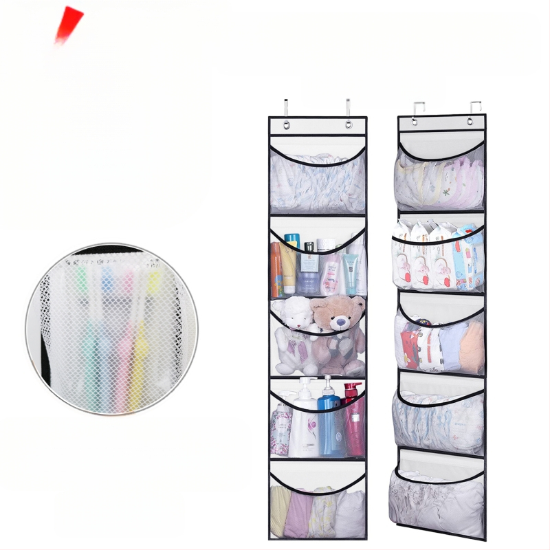 Temu uued viie sektsiooniga klapiga taskuga püksid Intimates hoiustamiseks ja korraldamiseks suur 5 sektsiooniga lausriidest riputuskott