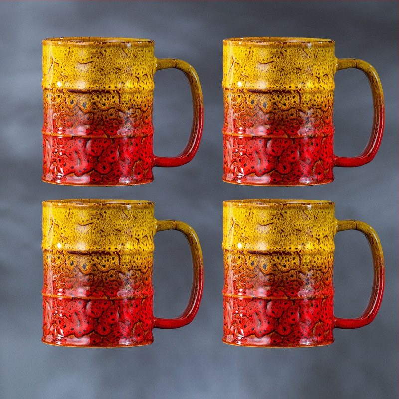 Keramička šalica točena u peći od 375 ml, internetska šalica za pivo slavnih osoba, kreativna personalizirana šalica za točeno pivo, čaša za vino, Fcm izvješće