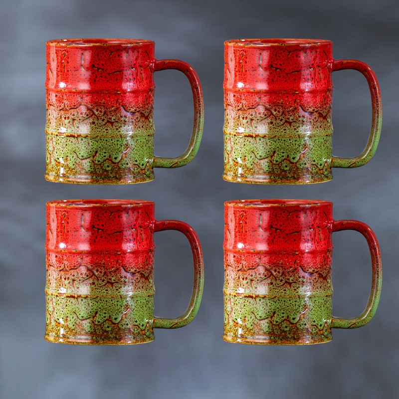 Keramička šalica točena u peći od 375 ml, internetska šalica za pivo slavnih osoba, kreativna personalizirana šalica za točeno pivo, čaša za vino, Fcm izvješće