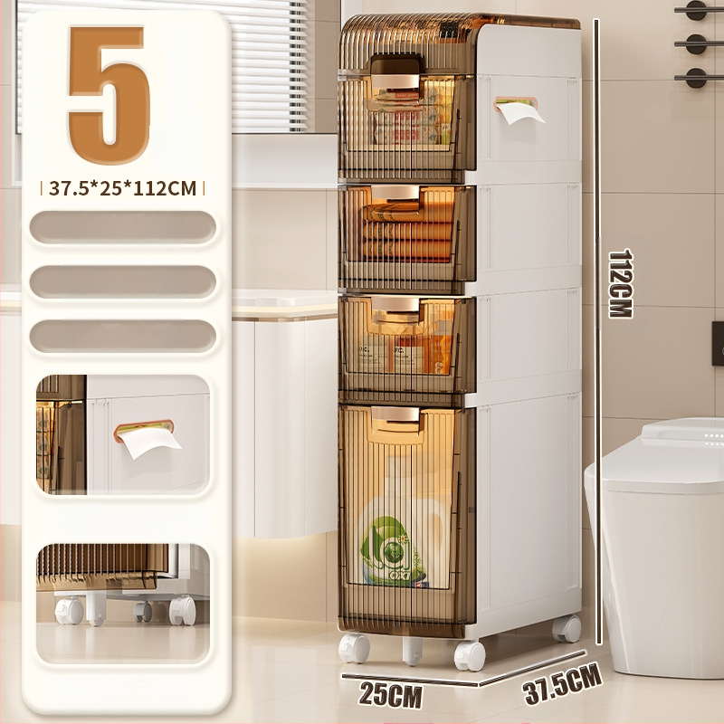 WC-tároló állvány, fürdőszobai beszerelés nélküli szekrény, WC-tároló szekrény, WC-szekrény, WC oldalsó szekrény