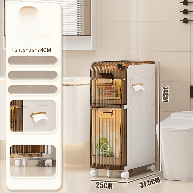 WC-tároló állvány, fürdőszobai beszerelés nélküli szekrény, WC-tároló szekrény, WC-szekrény, WC oldalsó szekrény