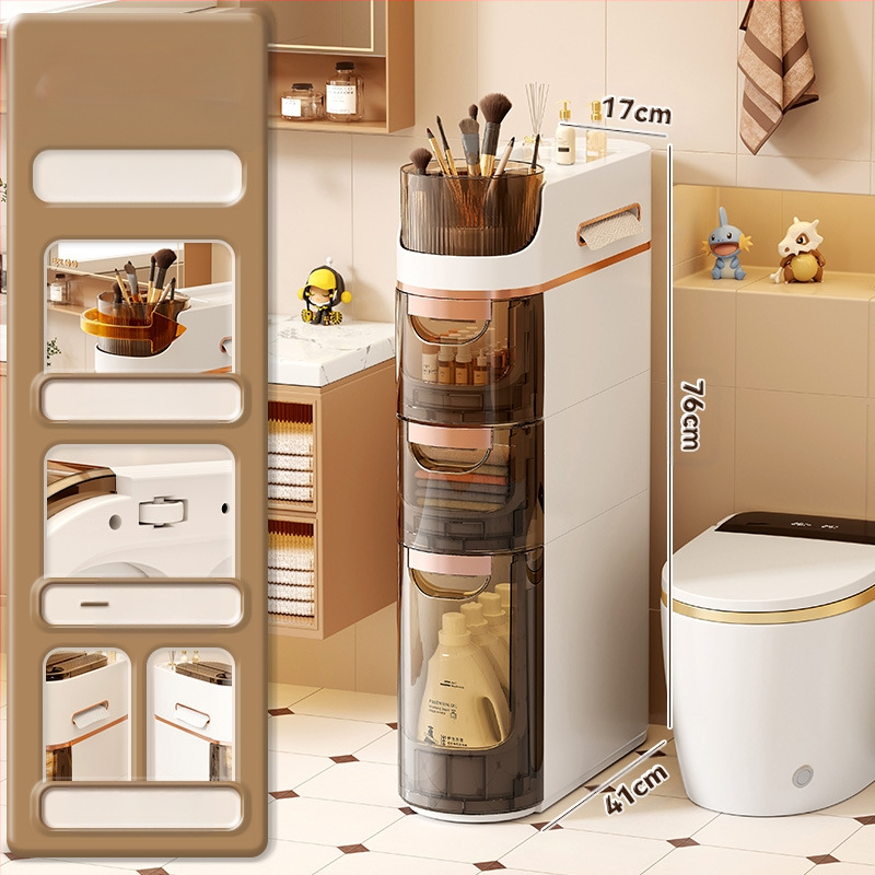 WC-tároló állvány, fürdőszobai beszerelés nélküli szekrény, WC-tároló szekrény, WC-szekrény, WC oldalsó szekrény