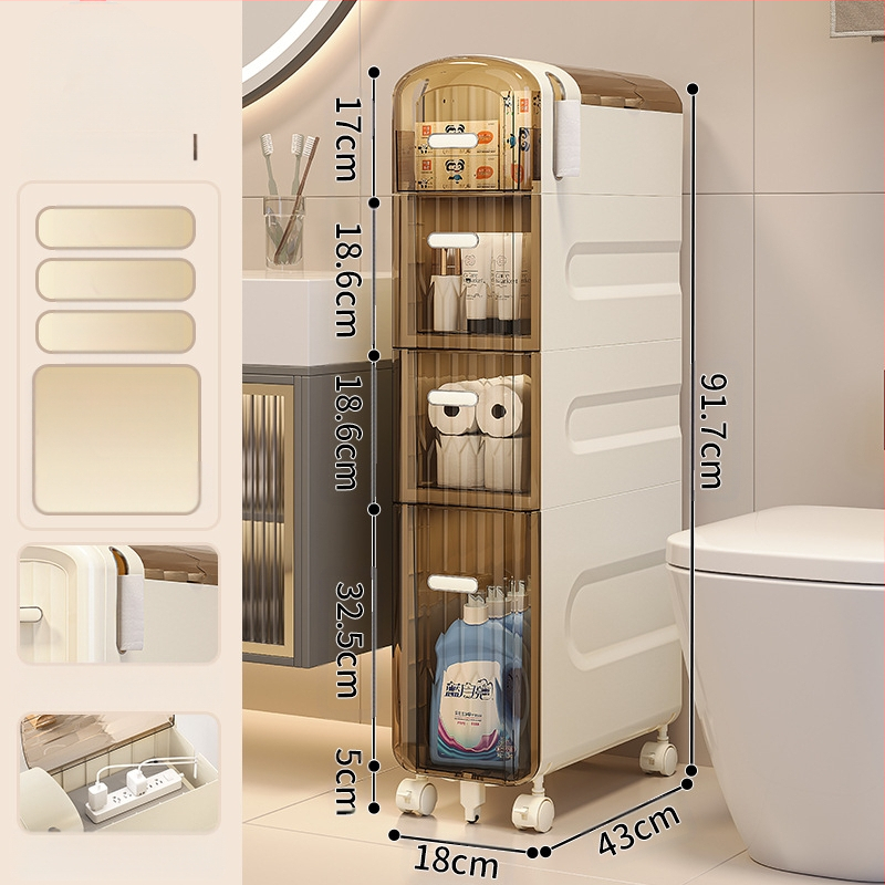 WC-tároló állvány, fürdőszobai beszerelés nélküli szekrény, WC-tároló szekrény, WC-szekrény, WC oldalsó szekrény