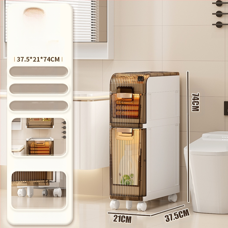 WC-tároló állvány, fürdőszobai beszerelés nélküli szekrény, WC-tároló szekrény, WC-szekrény, WC oldalsó szekrény