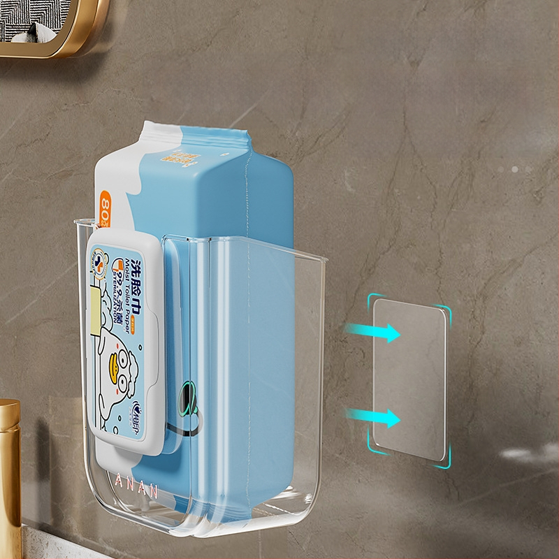 Πολυτελές κουτί υγρών χαρτομάντιλων σε σχήμα U χωρίς τρυπήματα, χωρίς ραφές, πολυλειτουργικό κουτί αποθήκευσης πετσετών μπάνιου και οικιακής τουαλέτας