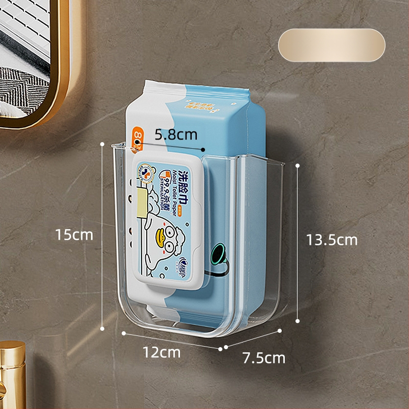 Πολυτελές κουτί υγρών χαρτομάντιλων σε σχήμα U χωρίς τρυπήματα, χωρίς ραφές, πολυλειτουργικό κουτί αποθήκευσης πετσετών μπάνιου και οικιακής τουαλέτας