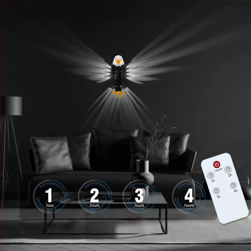 Eagle seinalamp projektsioonlamp magamistuba 2024 uus juhtmevaba kaugjuhtimispult magnetiline laadimine loominguline atmosfäär öövalgusti