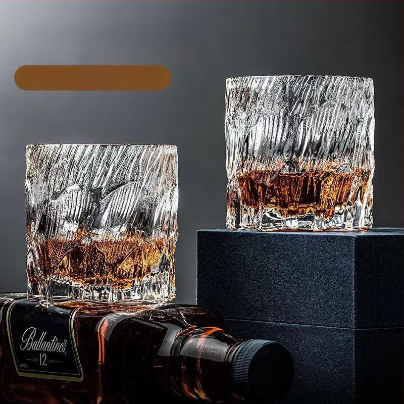 Kvaliteetne Xuani jää Cup ins loominguline liustikuklaasist veekruus viskikruus kõrge välimusega mahlajoogikruus