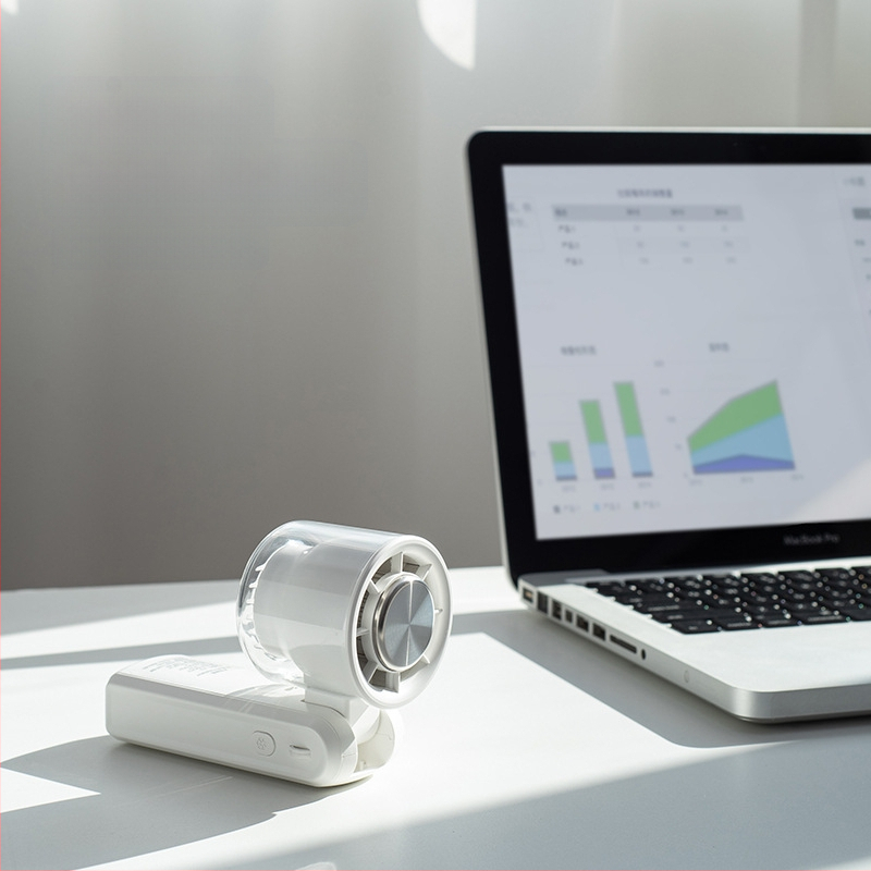 25 év határokon átnyúló új nagysebességű hűtős kézi ventilátor függőnyakú kültéri hordozható félvezető turbóventilátor